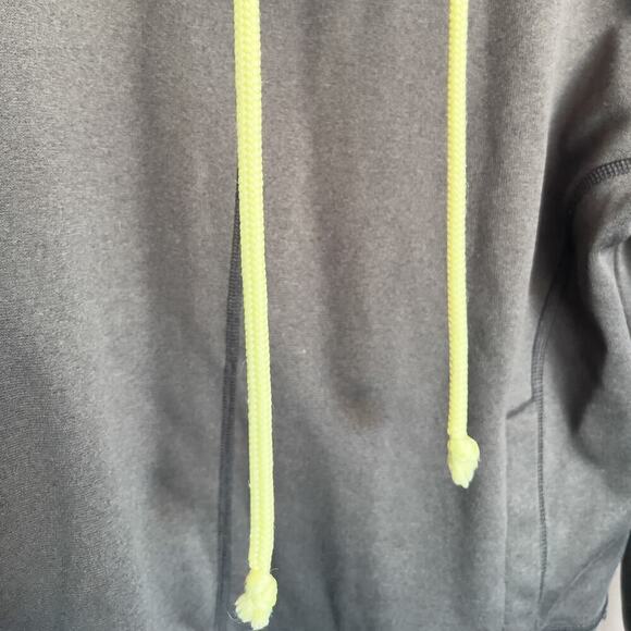 North Face Sweatshirt Womens Medium Grey Pullover Hood Cowl Drawstring Pockets - Picture 6 of 7